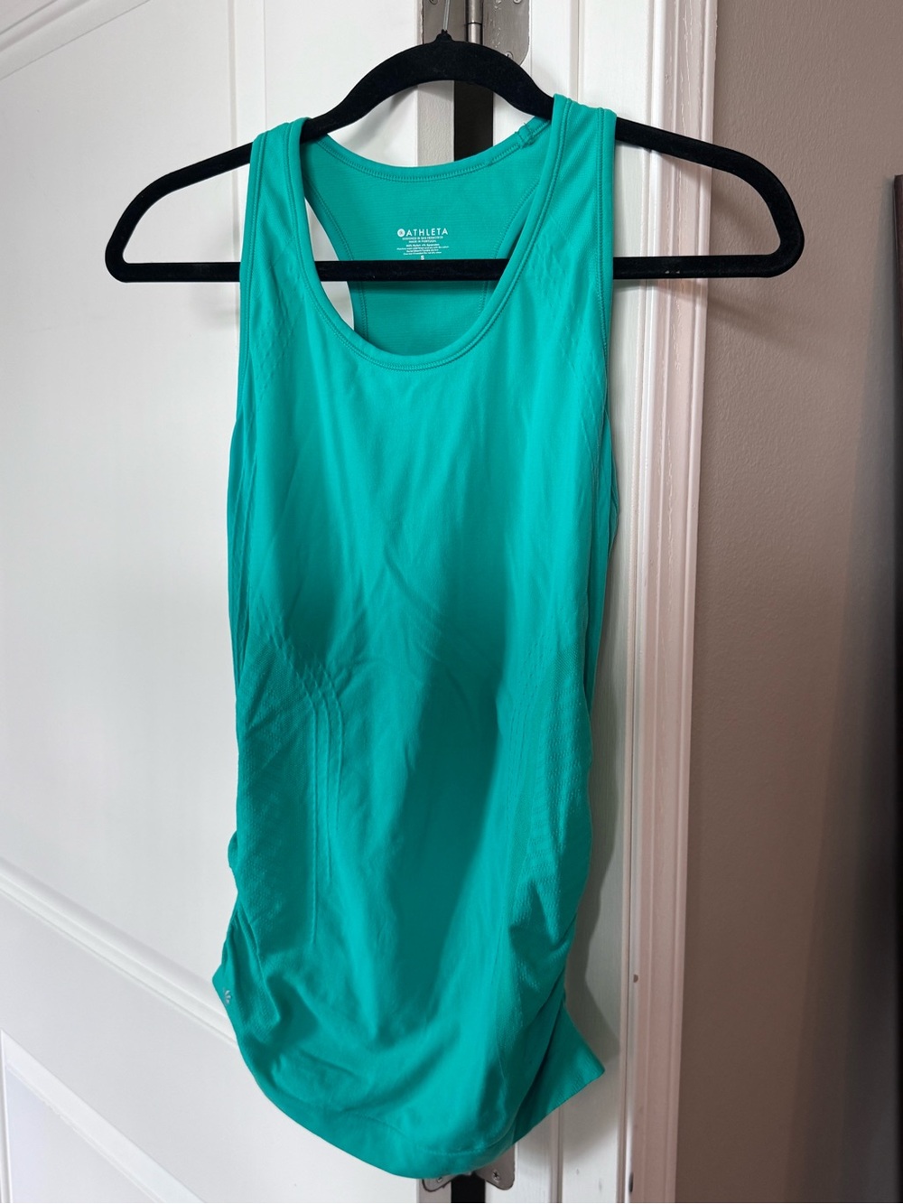 Athleta Teal Racerback Performance Tank
